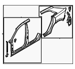 4M8810099 - Body: Uniside for Audi: Q8, RS Q8, SQ8 Image