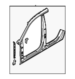 4M8809839 - Body: Aperture Assembly for Audi: Q8, RS Q8, SQ8 Image