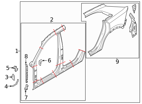 Uniside for 2025 Audi SQ8 #0