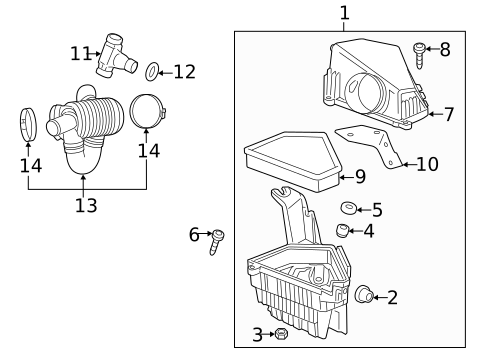 Filters for 2012 Cadillac CTS #0