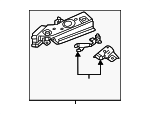 KMY65326X - Body: Headlamp Bracket for Mazda Image
