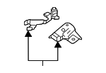 KMY653260 - Body: Headlamp Bracket Reinforcement for Mazda Image
