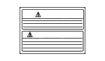97034FJ012 - Body: Caution Label for Subaru Image