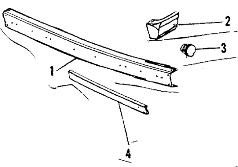 Bumper & Components - Front for 1989 Volkswagen Vanagon #0