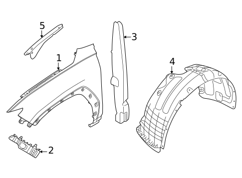 Fender & Components for 2025 Hyundai Tucson #0