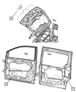 5020893AB - Body Sheet Metal Except Doors: Tape for Mopar Image