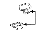 12398110 - Body: Console Hinge for GM Image