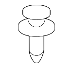 155305933 - Body: Grille Assembly Clip for Nissan Image