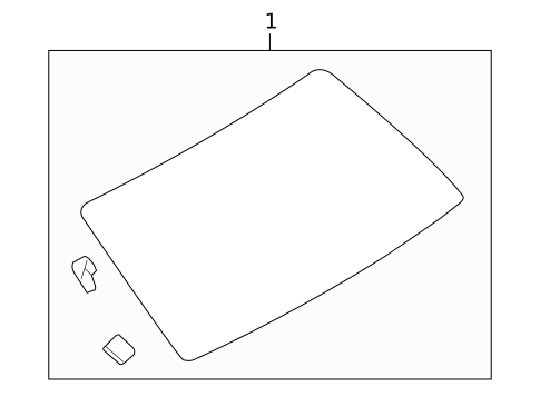 Glass & Hardware - Back for 2010 Ford Focus #0