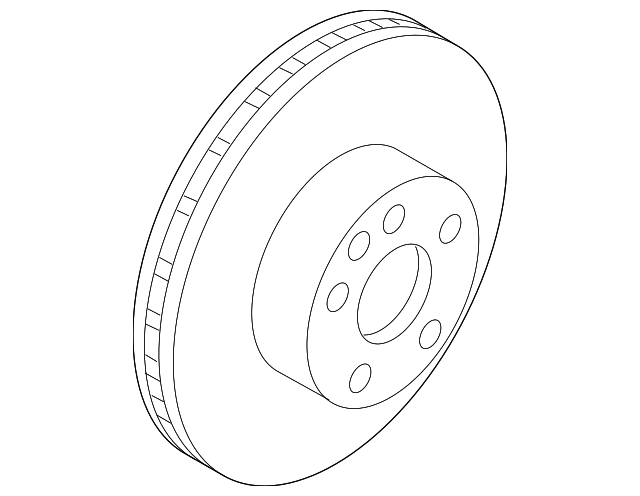 2015-2025 Nissan Altima Disc Brake Rotor Rear 43206-ZX00B | OEM