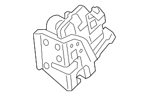 8X1837015E - Body: Door Lock Actuator Motor for Audi Image