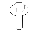 AYP500110 - Cooling System: Trans Cooler Screw for Land-Rover Image