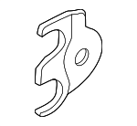 LR092826 - Cooling System: Cooler Pipe Bracket for Land-Rover Image