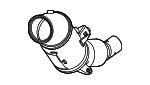 18325A3EBE1 - Exhaust: Catalytic Converter for BMW: 330i, 330i xDrive, X3 Image