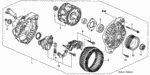 31101PLC004 - Engine: ROTOR ASSY. for Honda Image
