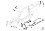 41147135326 - Bodywork: Moulded Part F Supporting Strut, Right for BMW Image