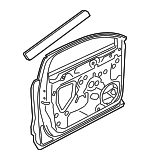 83A831051D - : Door Shell for Audi: Q3 Image
