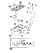 68379579AA - 2.2L I4 Turbo Diesel; Engine: Rtv Gray Sealer for Mopar Image