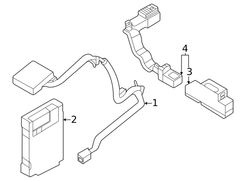 Communication System Components for 2023 Nissan ARIYA #0