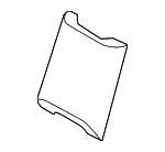 52207280334 - Body: Armrest Cover for BMW: 640i, 640i xDrive, 650i, 650i xDrive Image