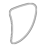 T4N35295 - Body: Weather-strip On Body for Jaguar: XE Image