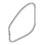 T4N20984 - Body: Weather-strip On Body for Jaguar: XE Image