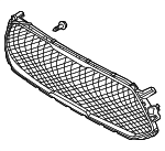 86530K0BA0 - Body: Bumper Grille for Kia Image