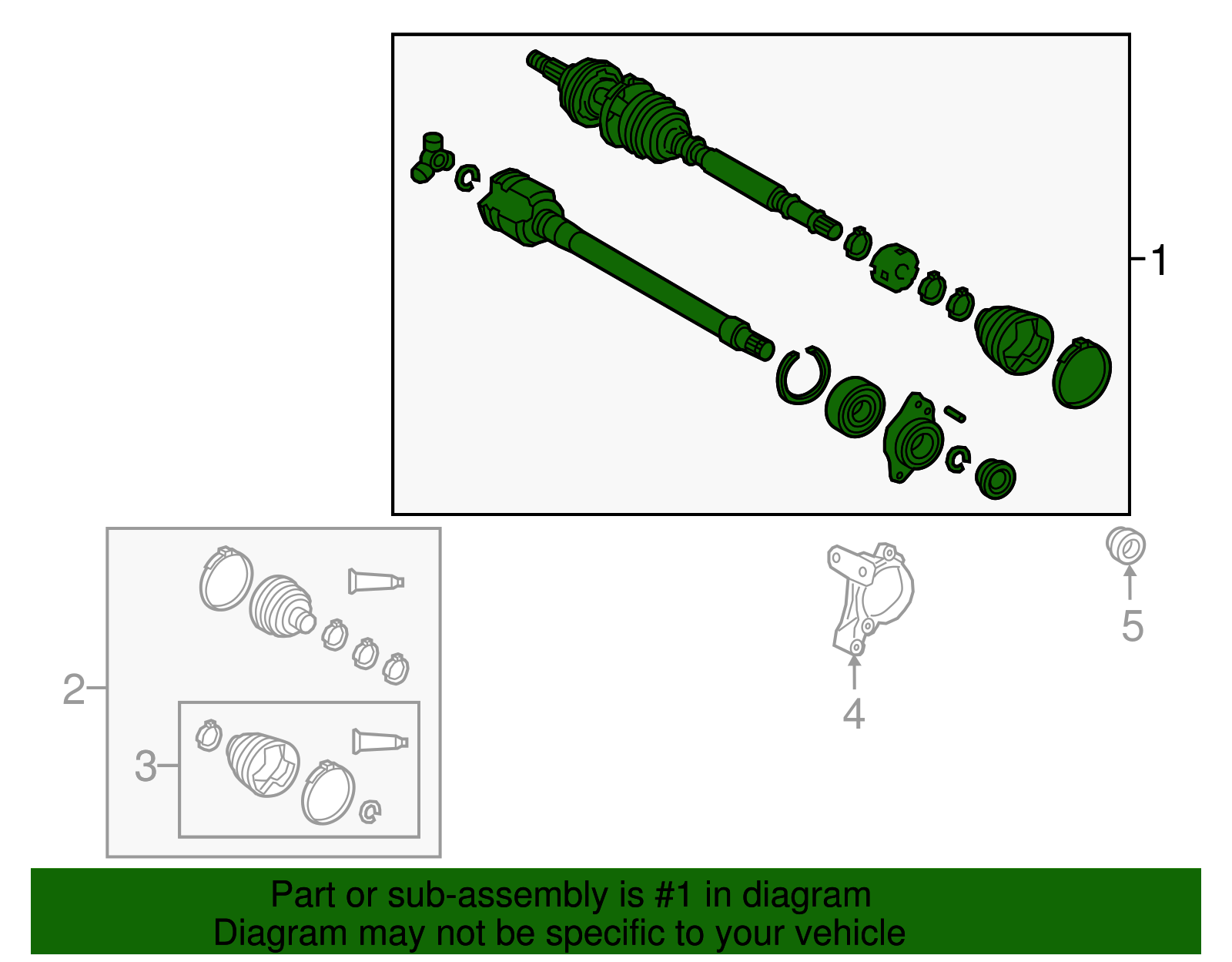 その他 A 2000 vol.7 Genuine Toyota Axle Assembly part# 43410-06A71 for 2018-2024