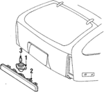 E6DZ13550A - Electrical: License Lamp for Ford Image