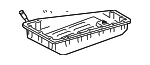 351060C010 - Maintenance &amp; Lubrication: Trans Pan for Toyota Image