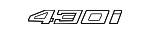 51145A1A162 - Accessories: Deck Lid Emblem for BMW Image