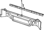 21124507 - Body: Rear Body Panel for Saturn: SW1, SW2 Image