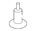 57376SNAA00 - Electrical: Mount Bracket Mount Bolt for Honda: Accord, Accord Crosstour, Civic, CR-V, CR-Z, Crosstour, Fit, HR-V, Insight, Odyssey, Passport, Pilot, Ridgeline Image