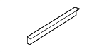 51717066227 - Body: Rocker Panel Molding Reinforcement for BMW Image