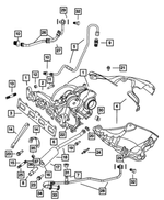 RL064587AA - 2.4L Turbo Gas; Engine: Exhaust Manifold/turbocharger for Mopar Image