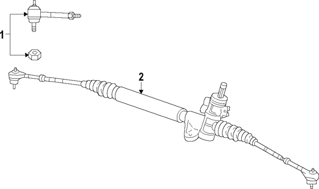 5272822AJ - Steering: Steering Gear for Mopar Image