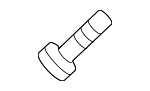 7136800030 - Electrical: Belt &amp; Retractor Bolt for Mini Image
