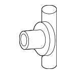 72311SZAA00 - Body: Door Weather-strip Clip for Acura Image