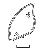 72310TK4A01 - Body: Door Weather-strip for Acura Image