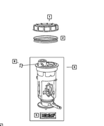 5015581AB - Fuel: Fuel Filter for Dodge: Ram 2500, Ram 3500 Image