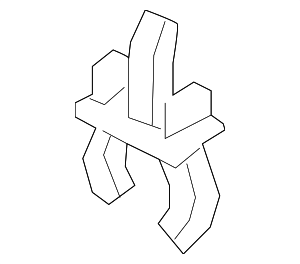 95855222300 - Body: Glove Box Assembly Holder for Porsche Image