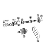 5143750AA - Transfer Case and Power Transfer Unit: Plate for Dodge: Durango | Jeep: Commander, Gladiator, Grand Cherokee, Grand Cherokee L, Grand Cherokee WK, Wrangler Image