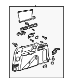 62520AE381E0 - : Trim Panel Assembly for Toyota: Sienna Image