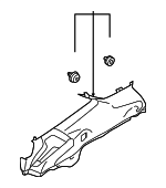 94015SJ030VH - : Rear Pillar Trim for Subaru Image