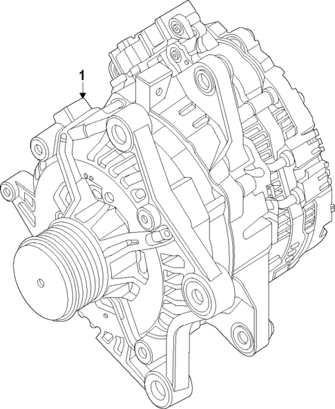 Alternator for 2025 Genesis G90 #1