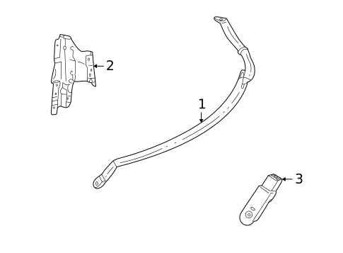 Seat Belt for 2002 Ford Thunderbird #0
