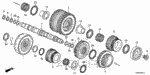 22500RT4003 - Transmission - Automatic: CLUTCH ASSY., LOW for Acura Image
