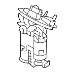 2054705003 - Fuel System: Fuel Pump Assembly for Mercedes-Benz Image