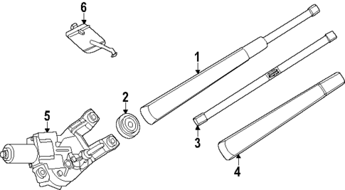 Wiper & Washer Components for 2023 BMW XM #1