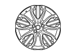LR048850 - : Wheel, Spare for Land-Rover Image